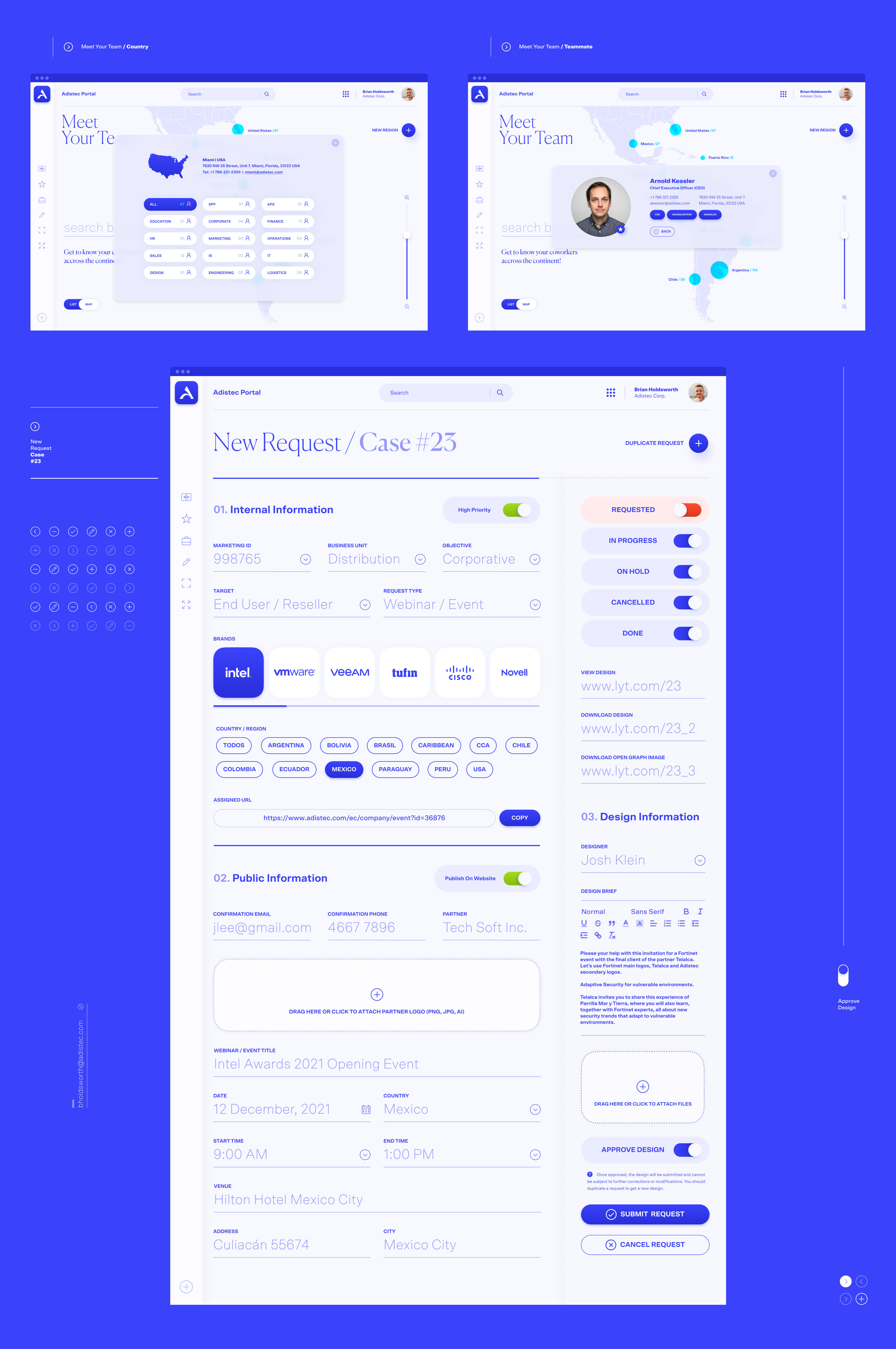 Adistec Intranet